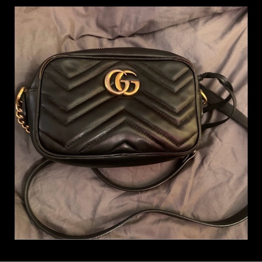 Gucci Marmont Mini Shoulder Cross Body Bag